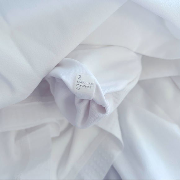 NWT Lululemon Court Rival High Rise Skirt Long White Size 2 - Picture 6 of 12